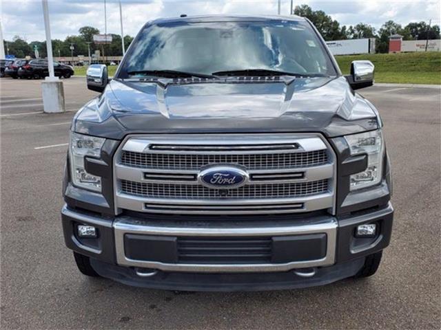 Pre-Owned 2015 Ford F-150 Platinum 4×4 SuperCrew Cab Styleside 5.5 ft ...
